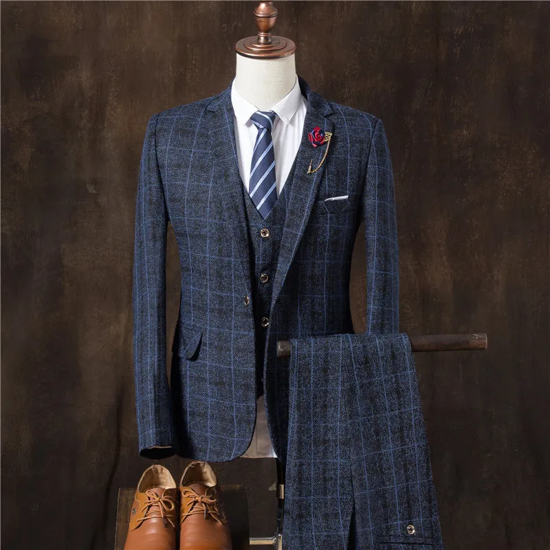 PlaidLuxe Exotic Suit Set