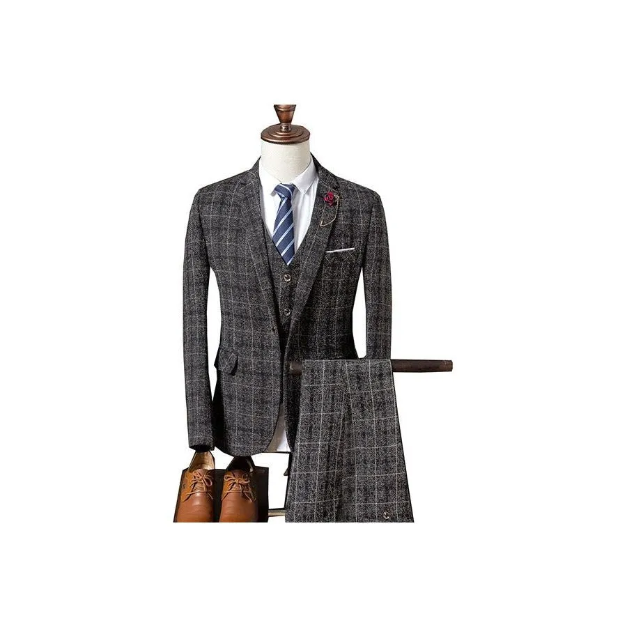 PlaidLuxe Exotic Suit Set