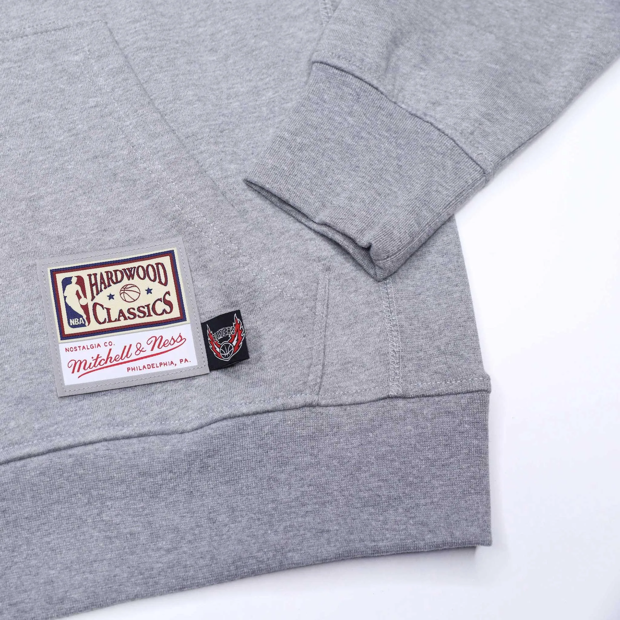 Portland Trail Blazers Mitchell & Ness Ghost Camo Gray Hoodie