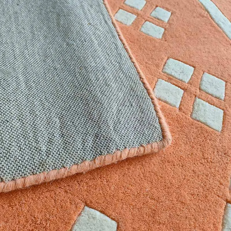 Premium Jharokha Woolen Rug | 8 x 5 Feet