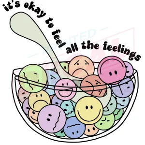 Printed Decal - It's Okay To Feel