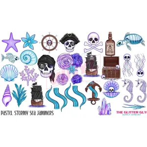Printed Decal Sheet - Stormy Seas