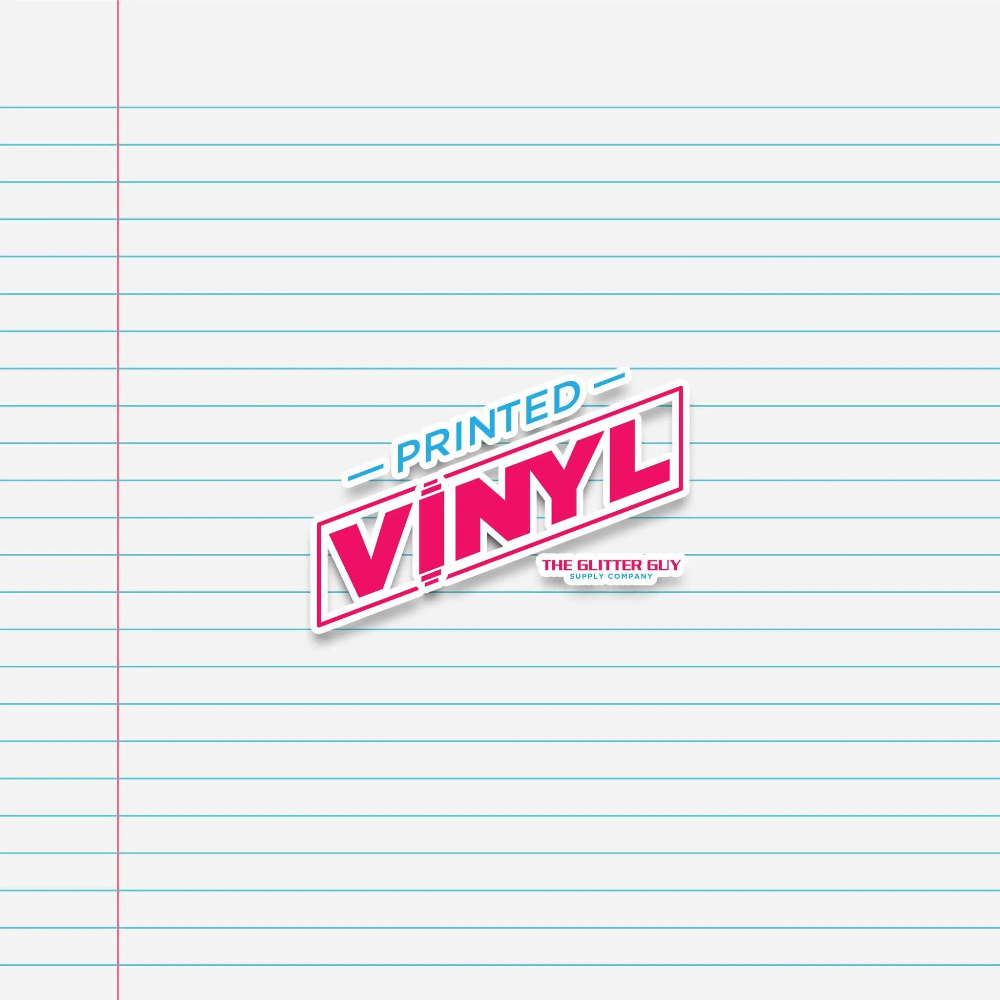 Printed Vinyl - College Ruled