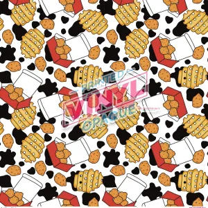 Printed Vinyl - Eat More Chicken