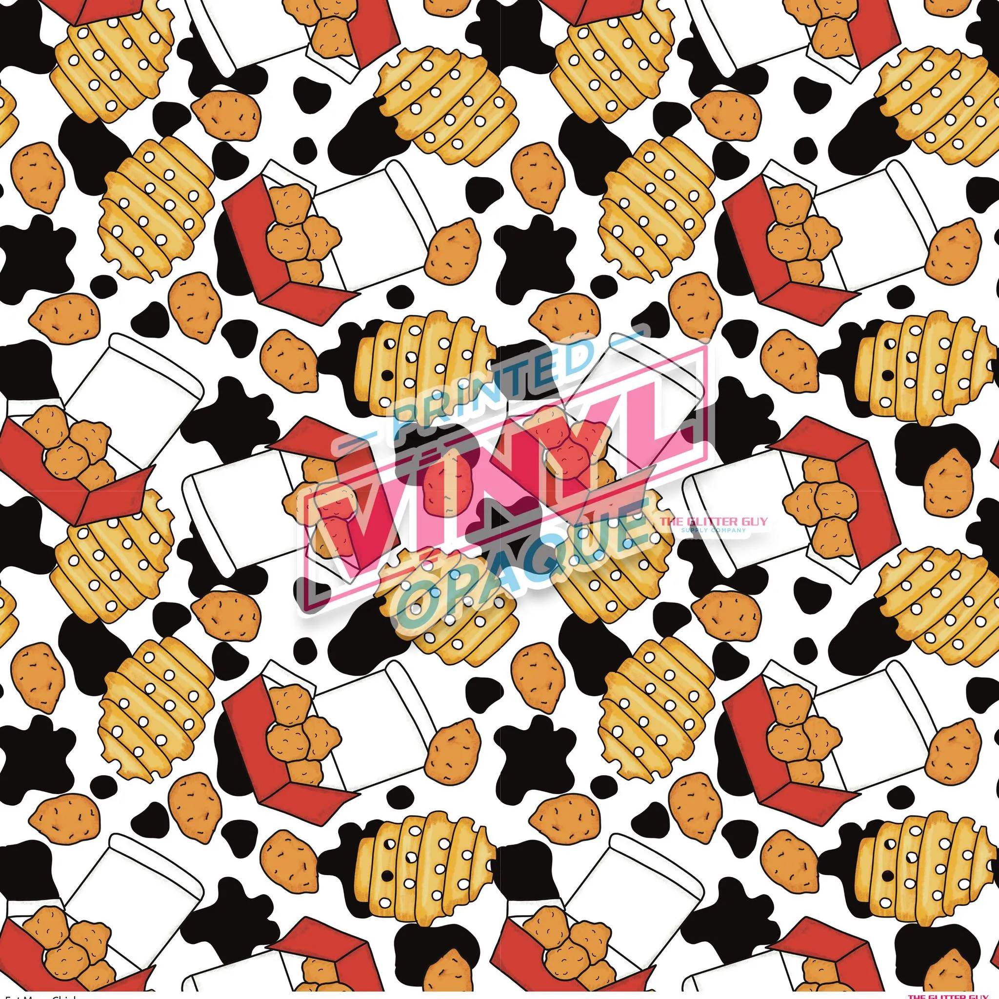 Printed Vinyl - Eat More Chicken