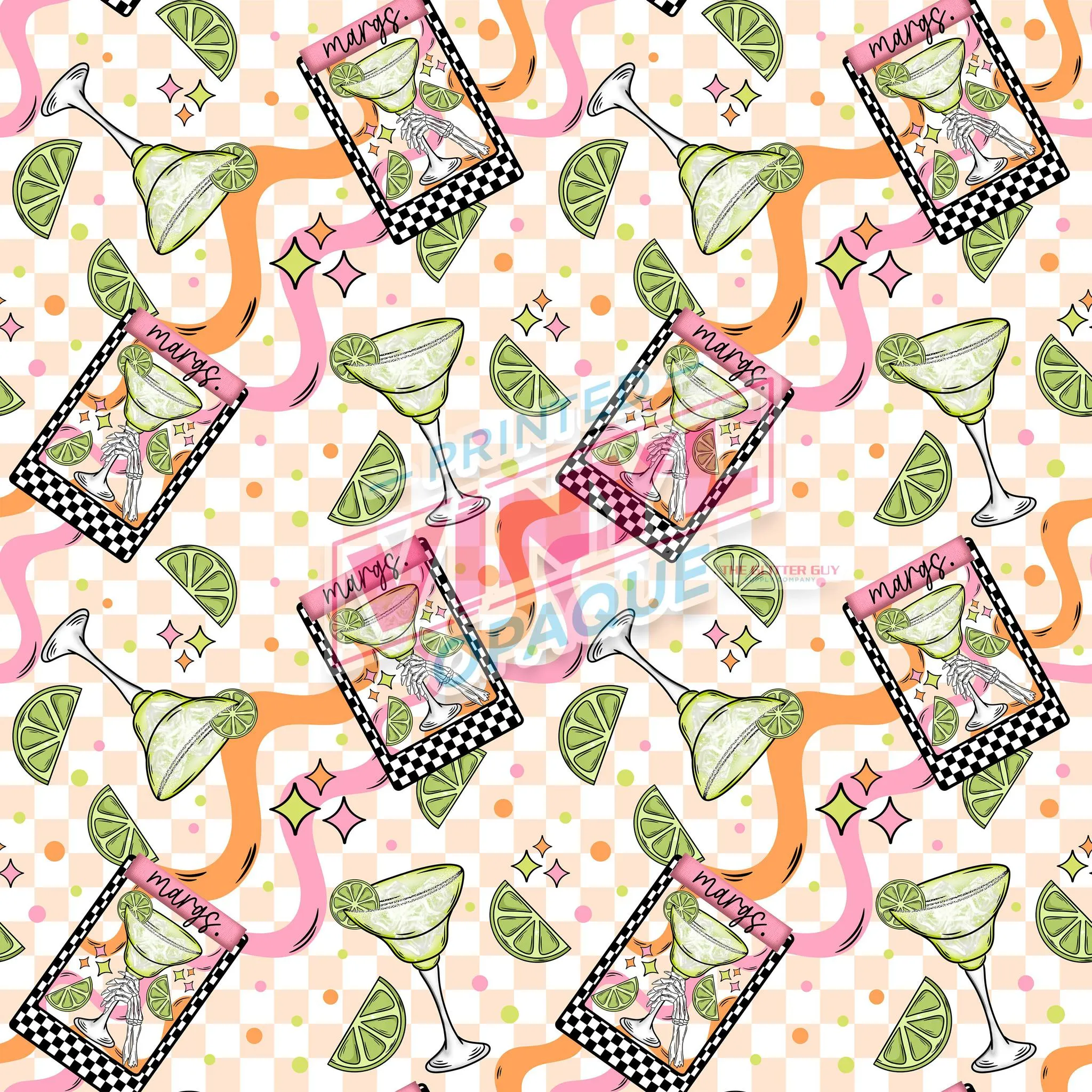 Printed Vinyl - Margs