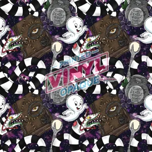 Printed Vinyl - Spooky Mash Up