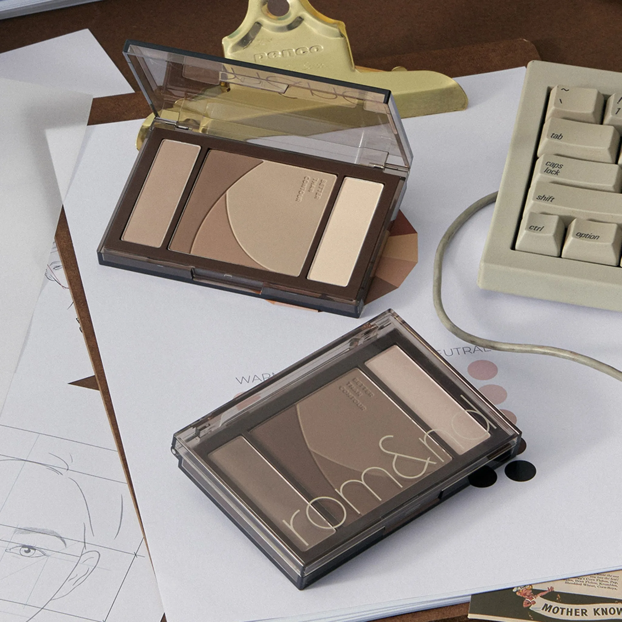 ROMAND Better Than Contour, 02 Gray Cool, 1pc - Shading - 🏆 #42 - Beauty - Best of December