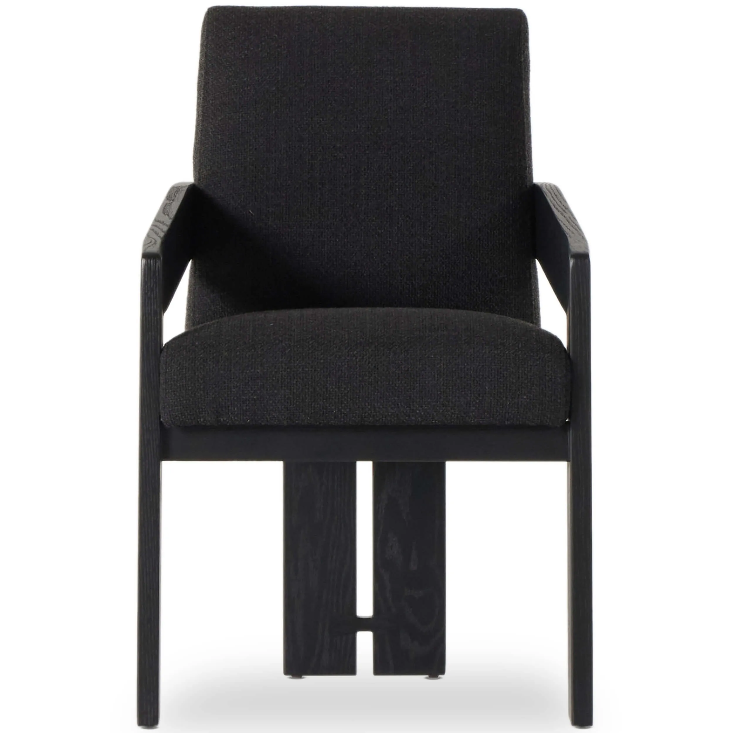 Roxy Dining Arm Chair, Gibson Black