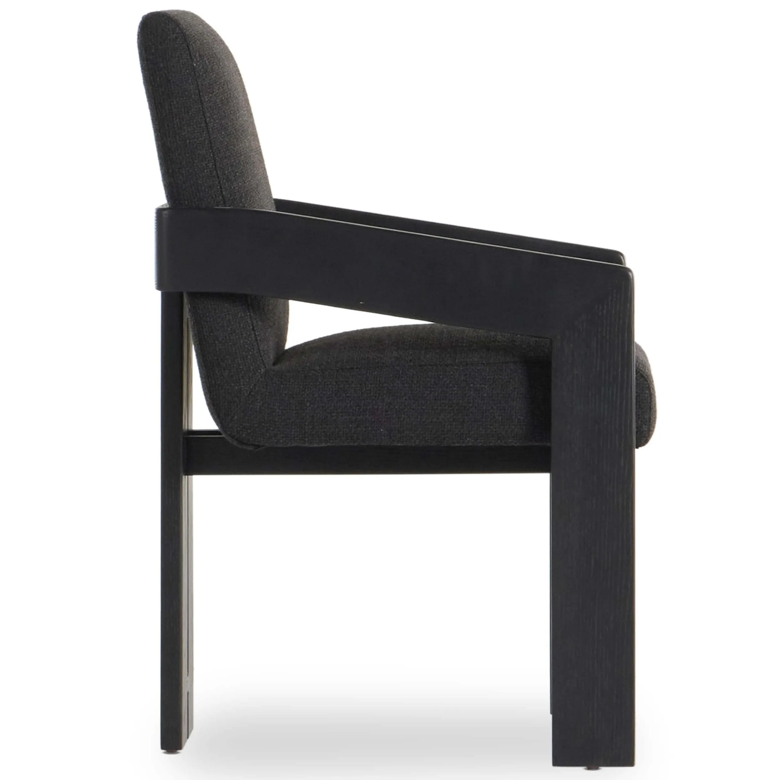 Roxy Dining Arm Chair, Gibson Black