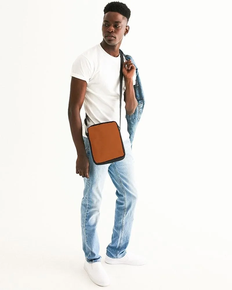 Shaded Orange Messenger Pouch | C0M75Y100K30