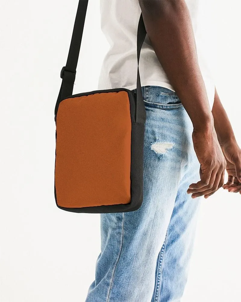 Shaded Orange Messenger Pouch | C0M75Y100K30