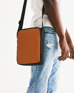 Shaded Orange Messenger Pouch | C0M75Y100K30