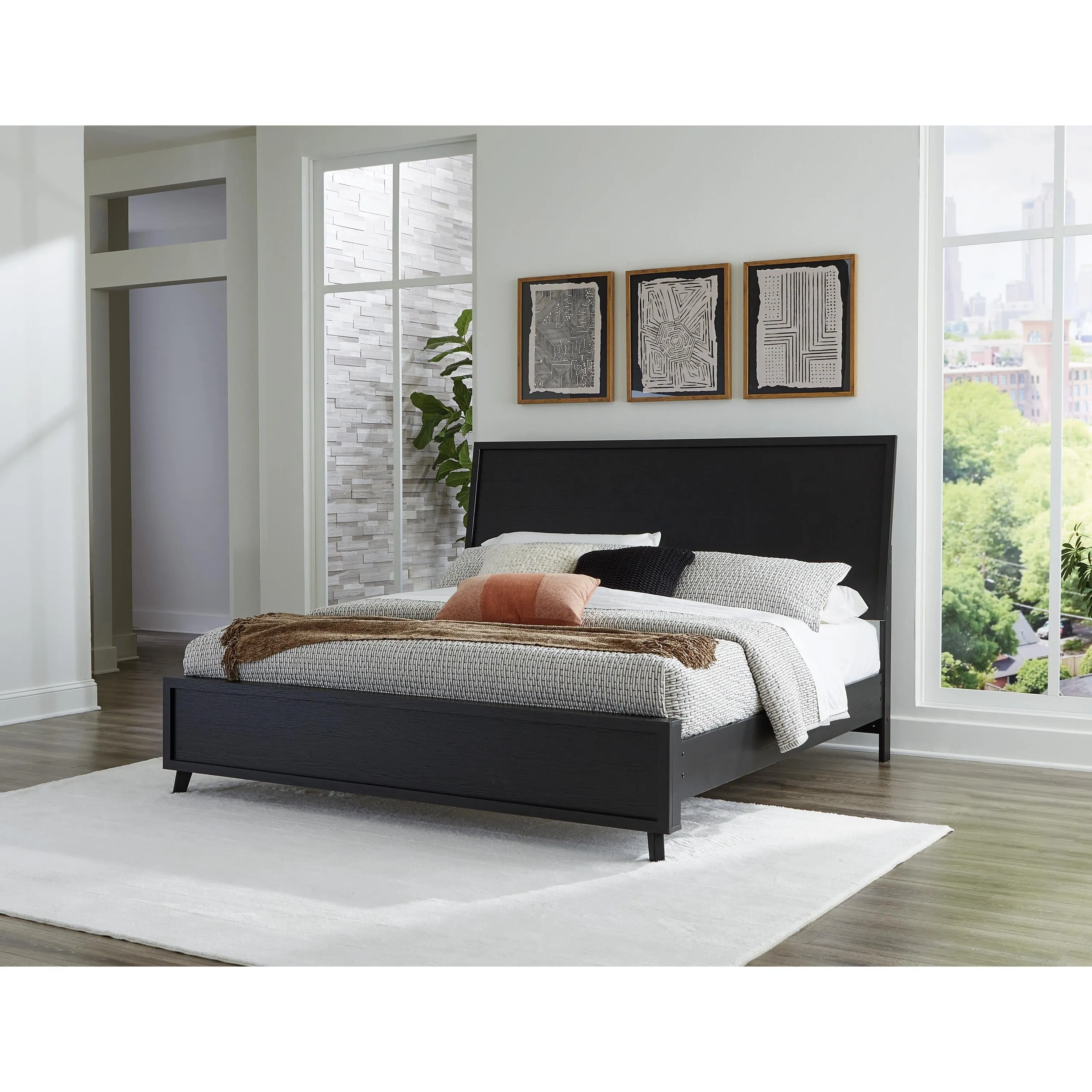 Signature Design by Ashley Danziar King Panel Bed B1013-58/B1013-56/B1013-95/B100-14
