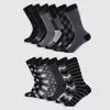 Smooth Dress Crew Socks 12 Pack