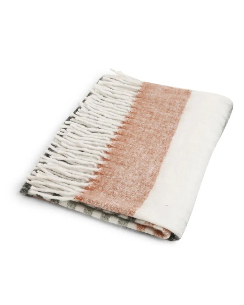 Soft Wool Acrylic Throw | 70 x 51 inches