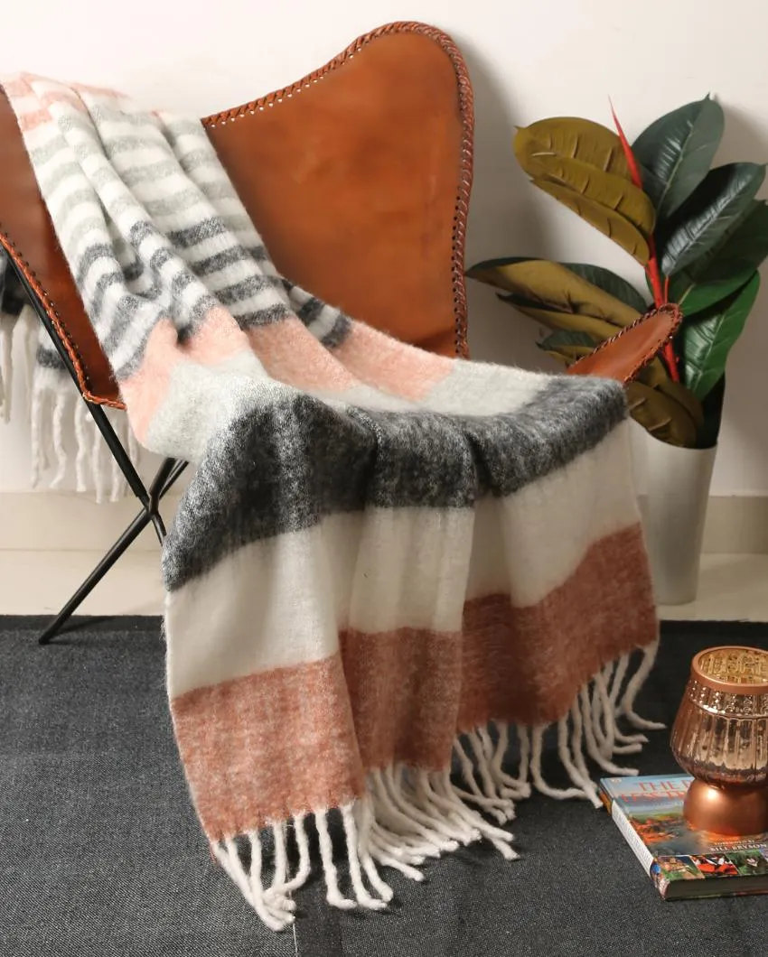 Soft Wool Acrylic Throw | 70 x 51 inches