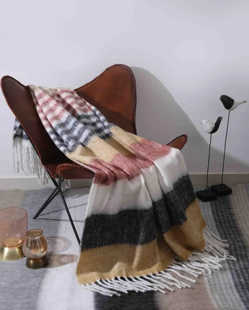 Soft Wool Acrylic Throw | 70 x 51 inches