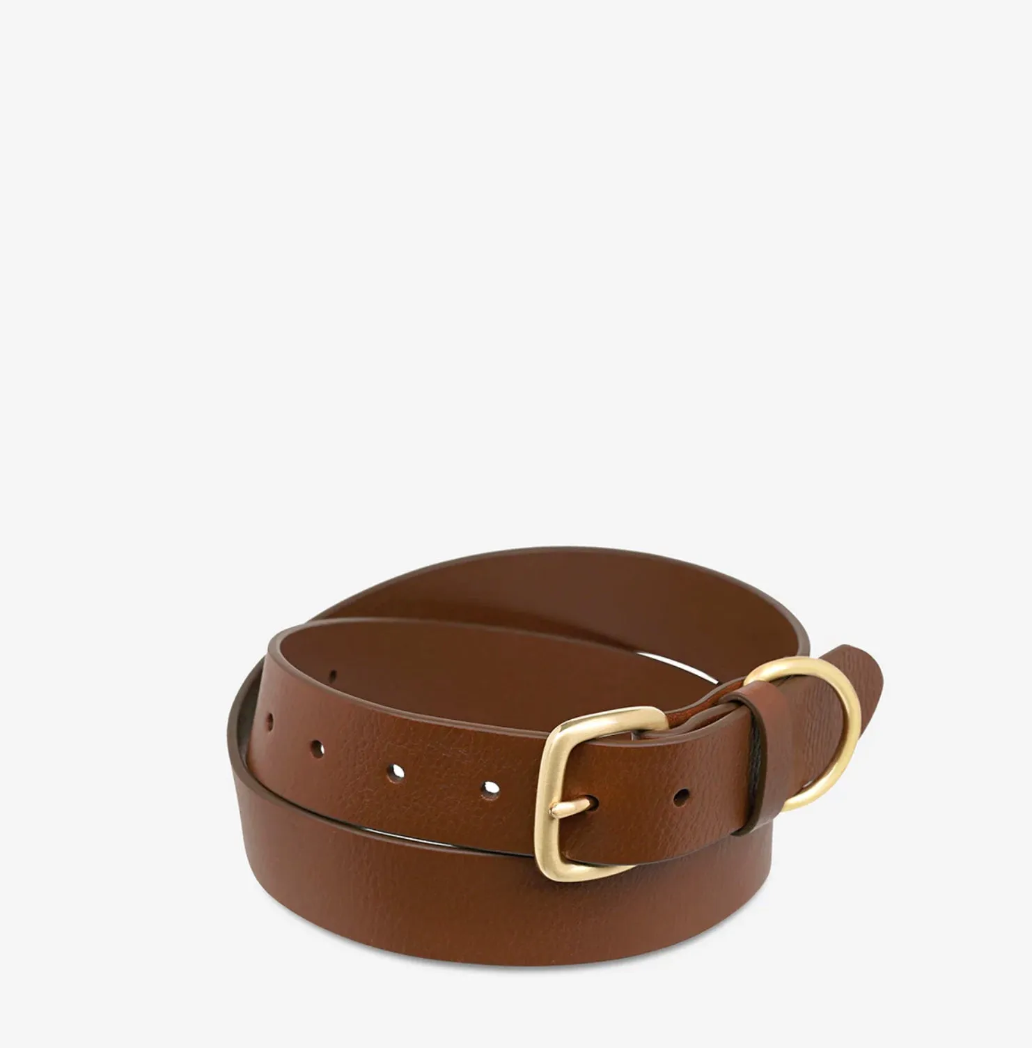 STATUS ANXIETY - Disarm Belt - Tan/Gold