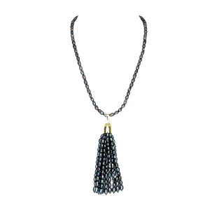 Tassel - Charcoal Pearl
