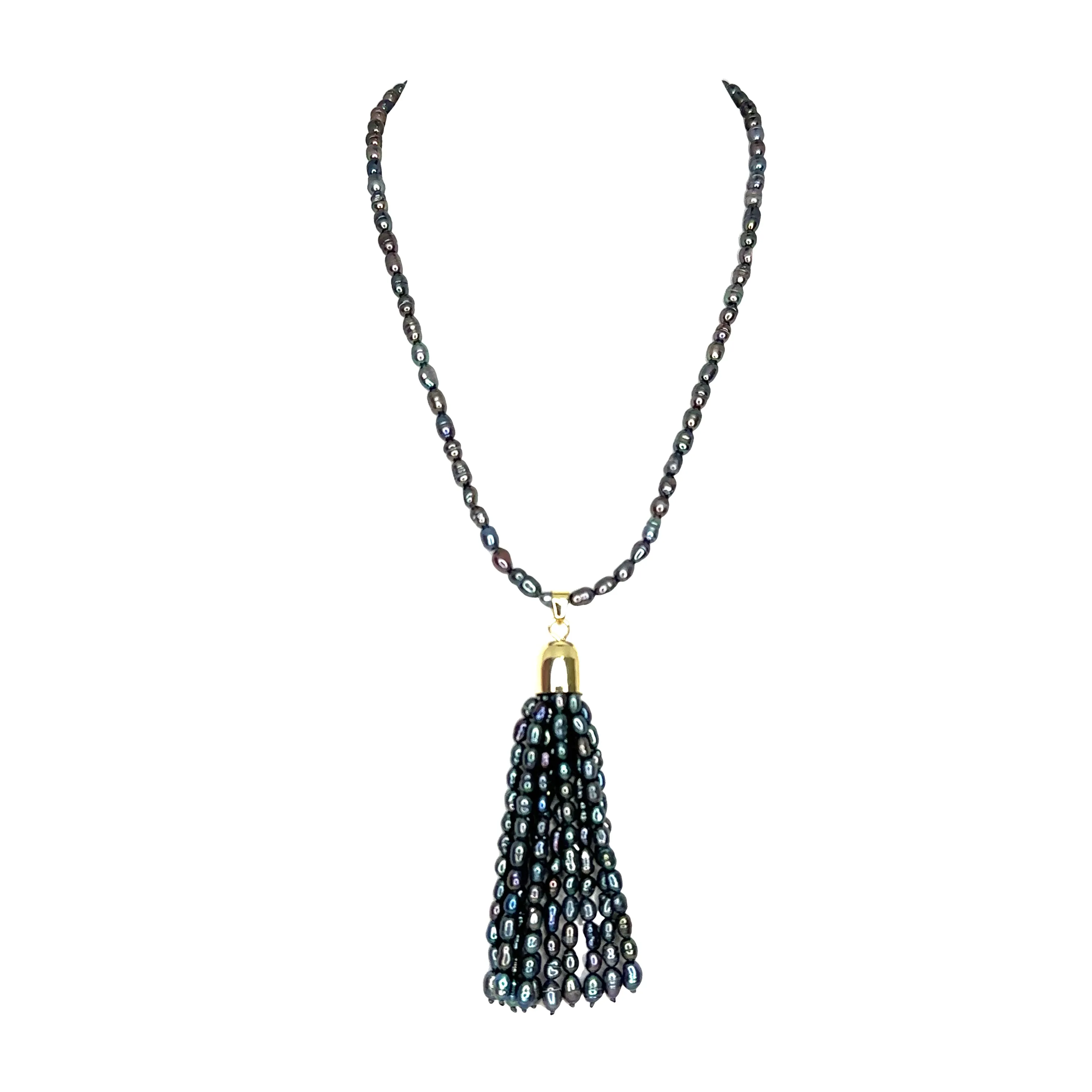 Tassel - Charcoal Pearl