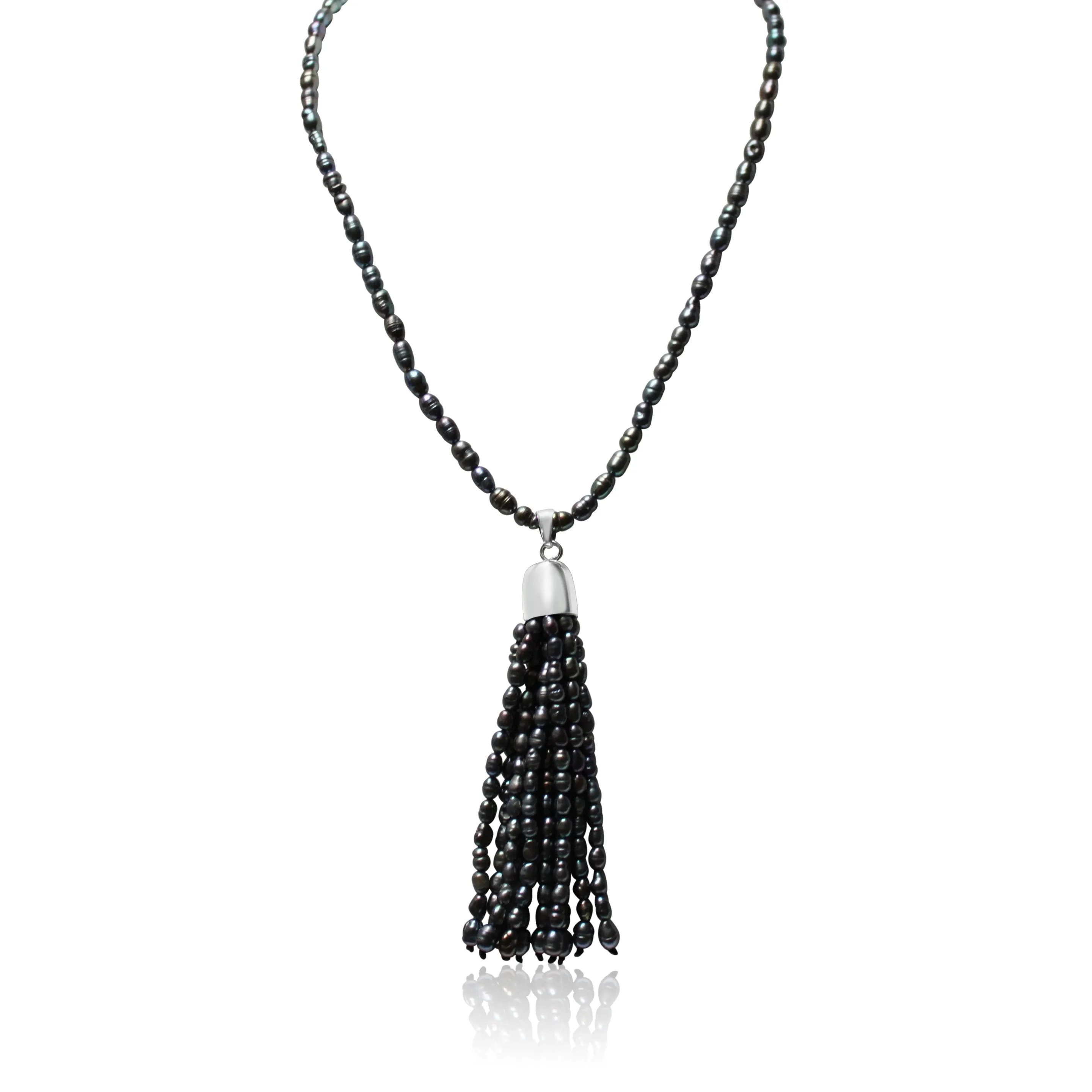 Tassel - Charcoal Pearl