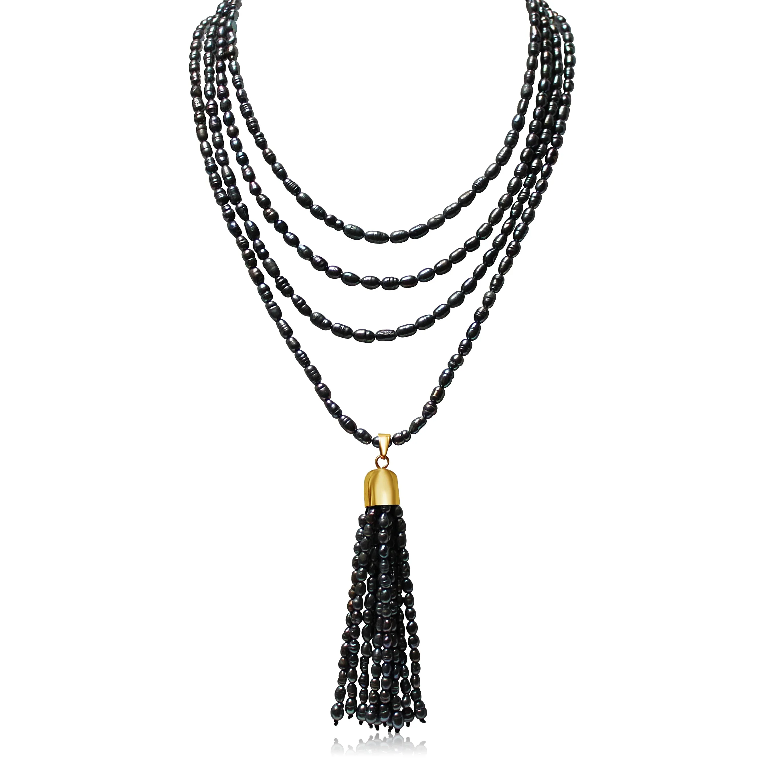 Tassel - Charcoal Pearl