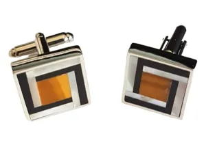 Tiger's Eye Cufflinks