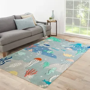 Under The Sea Premium Woolen Rug