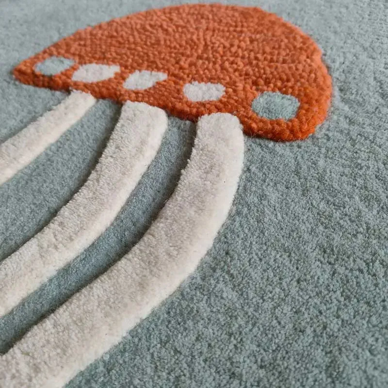 Under The Sea Premium Woolen Rug