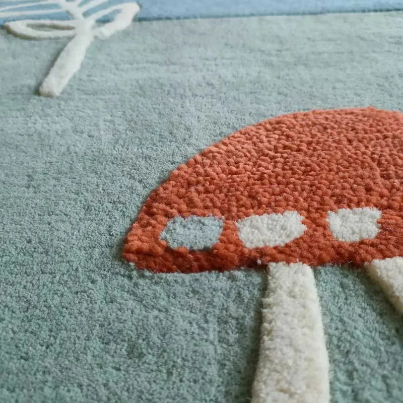 Under The Sea Premium Woolen Rug