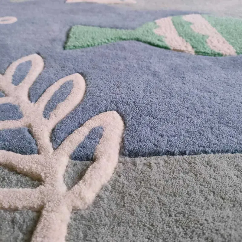 Under The Sea Premium Woolen Rug